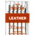 Klasse' Sewing Machine Leather Needle Size 90/14