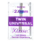 Klasse' Sewing Machine Twin Universal Needle A5-15020