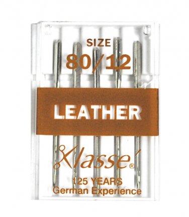 Klasse' Sewing Machine Leather Needle 80/12