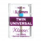Klasse' Sewing Machine Twin Universal Needle Size 80, A5-15040
