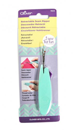 Clover I Sew for Fun Retractable Seam Ripper 9603