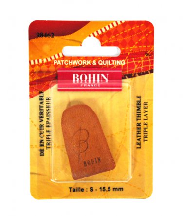 Bohin Leather Triple Layer Small Thimble 98462