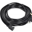 Generic 50 Foot Black 16 Gauge 3 wire Extension Vacuum Cord Generic 50 Foot Black 16 Gauge 3 wire Extension Vacuum Cord