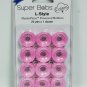 Super Bobs MasterPiece Cotton 70yd Prewound Bobbins 12ct L-Style Peony
