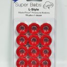 Super Bobs MasterPiece Cotton 70yd Prewound Bobbins 12ct L-Style Smart Alex