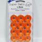 Super Bobs MasterPiece Cotton 70yd Prewound Bobbins 12ct L-Style Cezzane