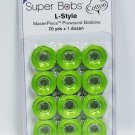 Super Bobs MasterPiece Cotton 70yd Prewound Bobbins 12ct L-Style Sublime