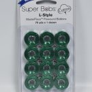 Super Bobs MasterPiece Cotton 70yd Prewound Bobbins 12ct L-Style Kelli Green