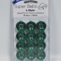 Super Bobs MasterPiece Cotton 70yd Prewound Bobbins 12ct L-Style Kelli Green