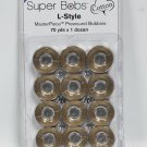 Super Bobs MasterPiece Cotton 70yd Prewound Bobbins 12ct L-Style Fresco