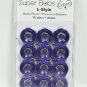 Super Bobs MasterPiece Cotton 70yd Prewound Bobbins 12ct L-Style Princely