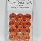 Super Bobs MasterPiece Cotton 70yd Prewound Bobbins 12ct L-Style Renoir