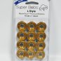 Super Bobs MasterPiece Cotton 70yd Prewound Bobbins 12ct L-Style Bottecelli