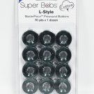 Super Bobs MasterPiece Cotton 70yd Prewound Bobbins 12ct L-Style Rafael