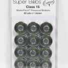 Super Bobs MasterPiece Cotton 80yd Prewound Bobbins 12ct Class 15 Da Vinci