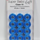 Super Bobs MasterPiece Cotton 80yd Prewound Bobbins 12ct Class 15 Wailea