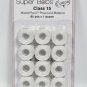 Super Bobs MasterPiece Cotton 80yd Prewound Bobbins 12ct Class 15 Canvas