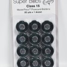 Super Bobs MasterPiece Cotton 80yd Prewound Bobbins 12ct Class 15 Rafael