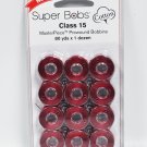 Super Bobs MasterPiece Cotton 80yd Prewound Bobbins 12ct Class 15 Bernini