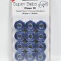 Super Bobs MasterPiece Cotton 80yd Prewound Bobbins 12ct Class 15 Waterloo