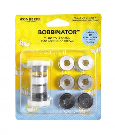 WonderFil Bobbinator Class 15 Grey Colorway