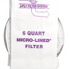 Generic DVC Micro Lined Pro Team 6 Quart Backpack Vacuum Filter Bag Generic DVC Micro Lined Pro Team 6 Quart Backpack Vacuum Filter Bag