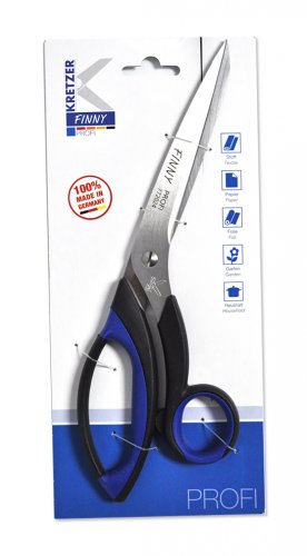 Kretzer Finny Profi 9.5 Inch Bent Handle Scissors