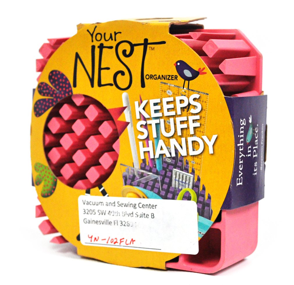 Your Nest Sewing Notion Organizer Flamingo