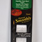 Clover Black Gold Sharps Needle Size 10 6ct