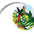 Jungle Designs 60 Inch Tape Measure Parrot