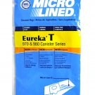 DVC Micro Lined Eureka T 970 and 980 Canister Series Vacuum Bags