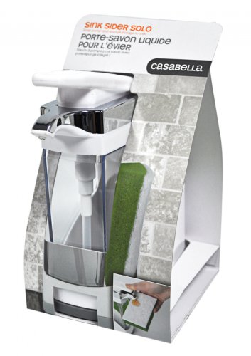 Casabella Sink Sider Solo White Chrome