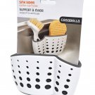 Casabella Suction Cup Sink Sider White and Grey Casabella Suction Cup Sink Sider White and Grey