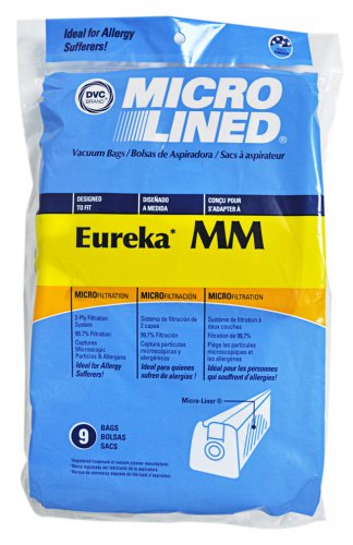 DVC Eureka MM Microlined Vacuum Bags