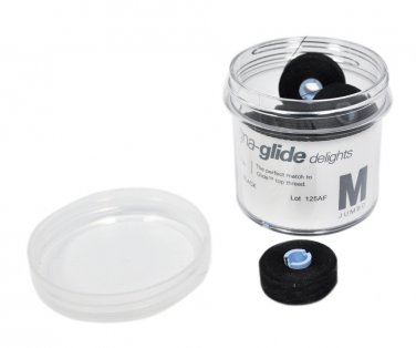 Fil-Tec Magna-Glide Delights Poly Style M Prewound Bobbins Black