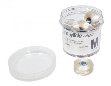 Fil-Tec Magna-Glide Delights Poly Style M Prewound Bobbins Cream