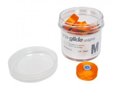 Fil-Tec Magna-Glide Delights Poly Style M Prewound Bobbins Marigold