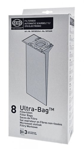 Sebo X/C/370 Upright Vacuum Cleaner Bags Part 5093