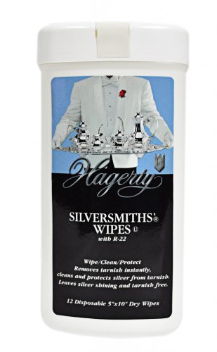 Hagerty Silversmiths Dry Wipes