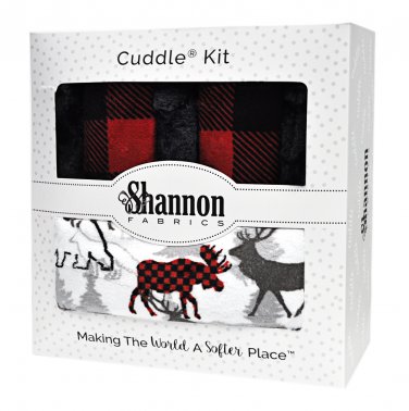 Shannon Fabrics Sensational Strips A'Moose'd Cuddle Kit