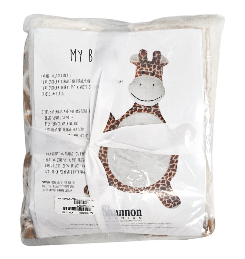 Shannon Fabrics Luxe Play Mat My Bubba Giraffe Cuddle Kit