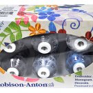 Robison-Anton Rayon Mini King 6 Spool Gift Pack - Winter