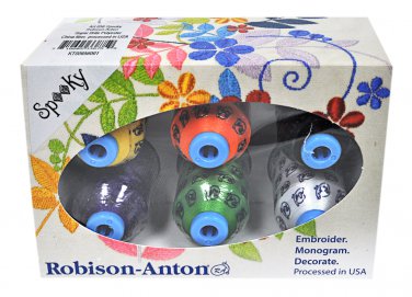 Robison-Anton Polyester Mini King 6 Spool Gift Pack - Spooky