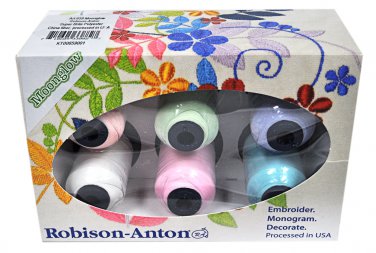 Robison-Anton Polyester Mini King 6 Spool Gift Pack - Moonglow
