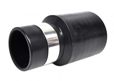 Generic Central Vacuum Metal Ring Hose Cuff Black