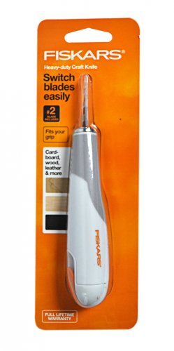 Fiskars Heavy-Duty Easy Change Detail Knife With No 2 Blade
