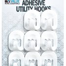 Adhesive Utility Hooks 8 Pack