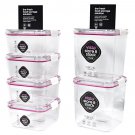 Visto Store and Stack Food Storage Cubes 6 Piece Set Visto Store and Stack Food Storage Cubes 6 Piece Set
