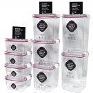 Visto Store and Stack Food Storage Cubes 9 Piece Set