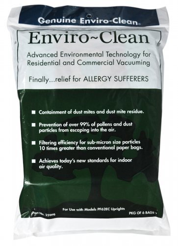 Powr-Flite Vacuum Cleaner Bags PF62EC, CFR51EC